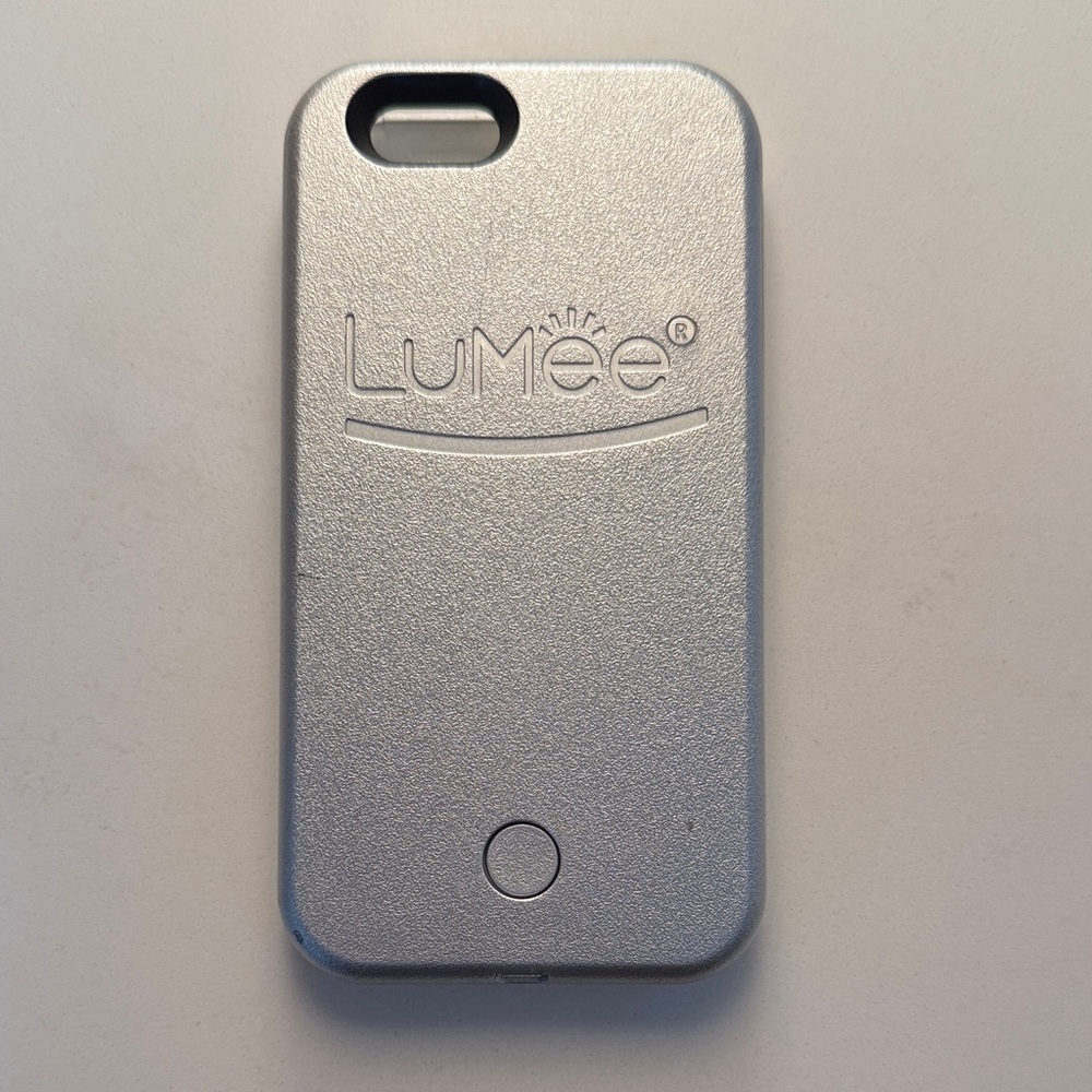 LuMee Silver Phone Case